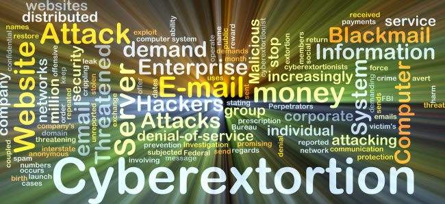 cyberextortion DDoS